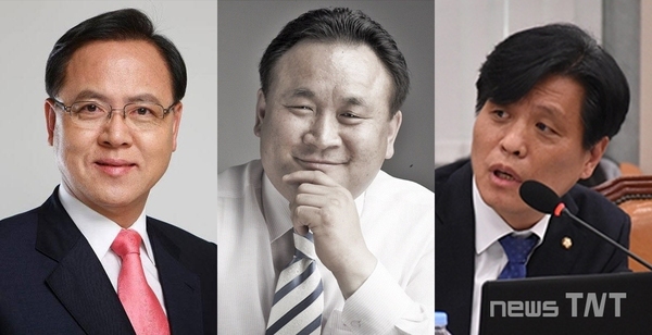 (왼쪽부터) 이명수 의원, 이상민 의원, 조승래 의원 / 뉴스티앤티