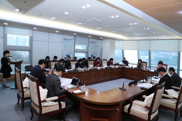 대전 동구의회는 31일 새해 첫 의원간담회를 개최하고, 제240회 임시회 부의안건 등에 대해 논의했다. / 대전 동구의회 제공