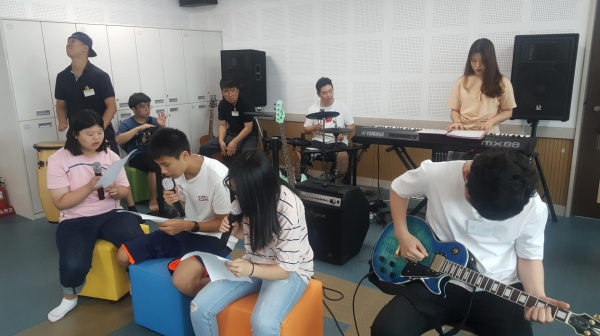 대전시교육청은 지난달 29일부터 오는 9일까지 2주간 장애학생의 음악·체육 특기적성 개발을 위한 '2019학년도 끼발한 동아리'를 운영하고 있다. / 대전시교육청 제공