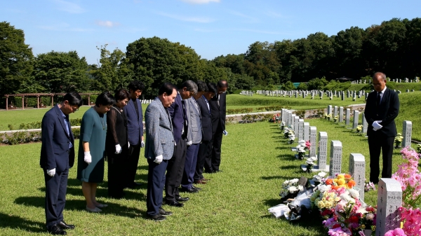 충남교육청은 '일본군 위안부 피해자 기림의 날'을 맞아 역사의식을 함양하는 행사 등을 개최했다. / 충남교육청 제공