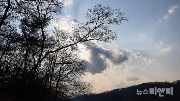 충북지역은 구름많은 날씨를 보이겠다 /  ⓒ 뉴스티앤티