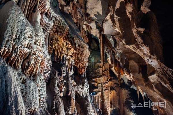 최근 무더위를 피해 고수동굴 등 단양 천연동굴을 찾는 관람객들이 급증하고 있다. / 단양군 제공