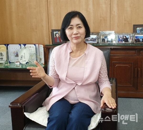 이나영 대전 동구의회 의장 / ⓒ 뉴스티앤티