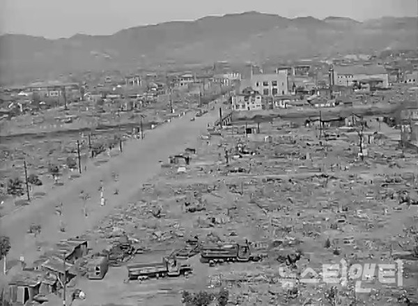 [한국전쟁기 대전 기록영상] 폐허가 된 대전시가 (1950.9.28~30) / 대전시 제공