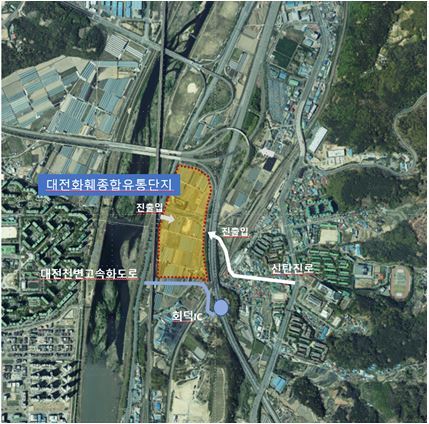 대전화훼종합유통단지 조성 대상지 / 박성효 예비후보 제공