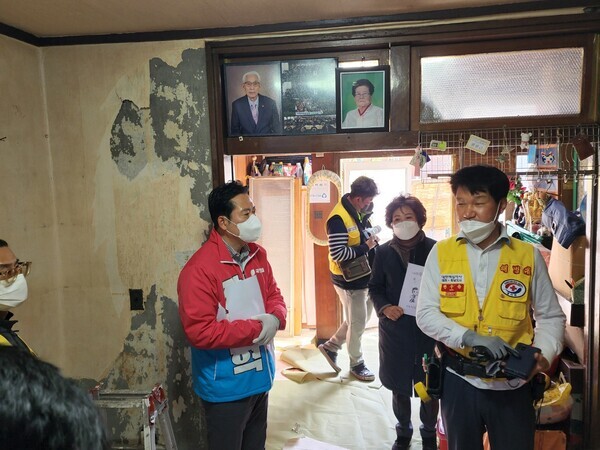 국민의힘 장동혁 대전시장 예비후보는 오는 4월 1일 유성갑 당협위원장 사퇴를 앞두고 6.1 지방선거를 위한 행보에 속도를 내고 있다. / 장동혁 예비후보 제공