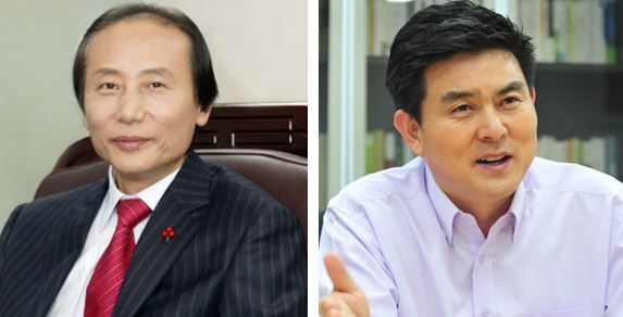 국민의힘 이장우 대전광역시장 후보 공동 후원회장 (사진=왼쪽부터 김신호 전 교육부차관, 김태호 전 경남지사)