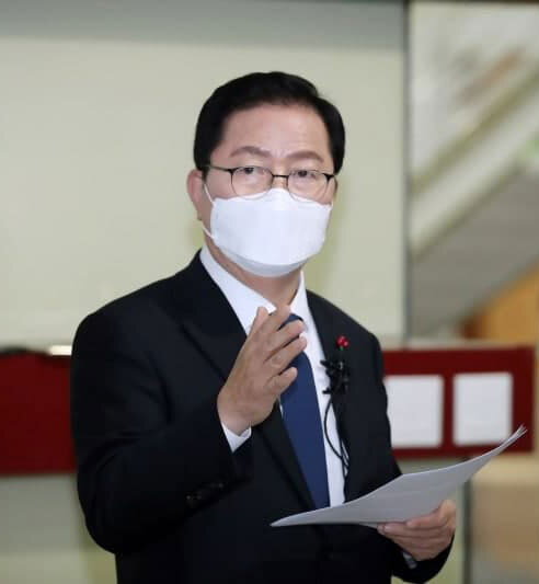 더불어민주당 장종태 대전 서구청장 후보 / 뉴스티앤티 DB