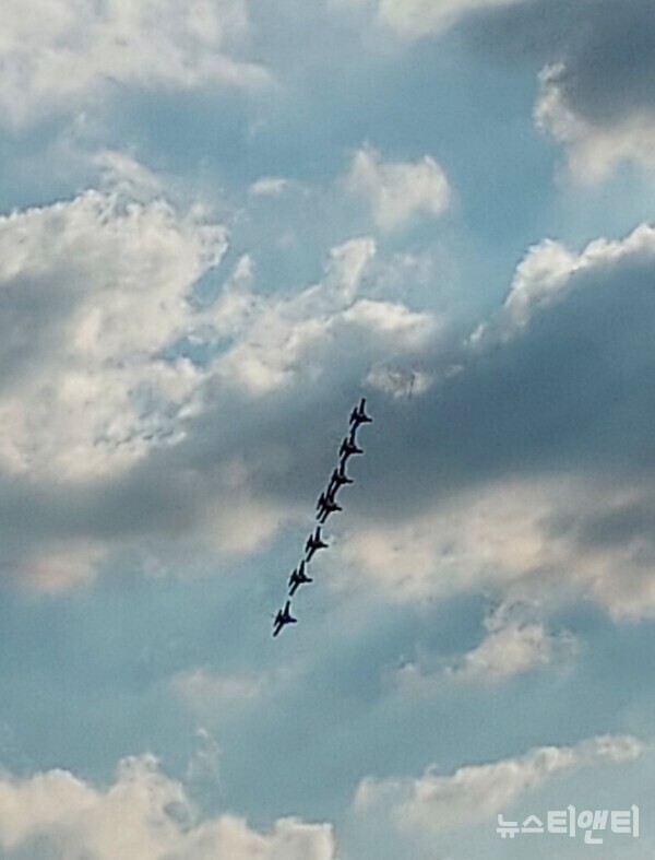 2022 계룡세계군문화엑스포 블랙이글스 축하비행 / 뉴스티앤티