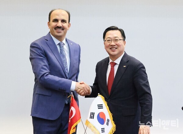 왼쪽부터 튀르키예 콘야시 우그르 이브리힘 알타이(Uğur İbrahim Altay) 시장, 이장우 대전시장 / 대전시 제공