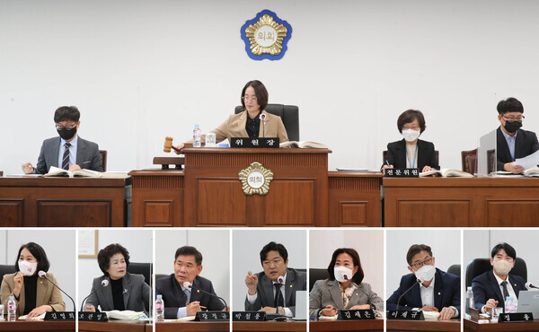 대전 동구의회 행정사무감사 특별위원회는 지난 25일 경제문화국 소관 업무에 대한 감사를 진행했다. / 대전 동구의회 제공