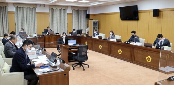 대전시의회 예산결산특별위원회는 5일 2022년도 제3회 대전시 추가경정 예산안을 의결했다. / 대전시의회 제공