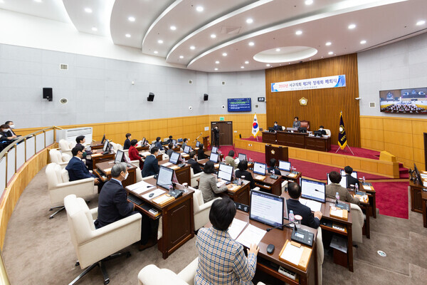 대전 서구의회는 16일 지난 11월 14일부터 33일간 일정으로 진행된 제273회 제2차 정례회를 마무리했다. / 대전 서구의회 제공
