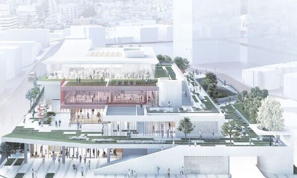 대전 제2시립도서관 명칭이 '동대전시립도서관'으로 확정됐다. (사진=동대전시립도서관 조감도) / 대전시 제공