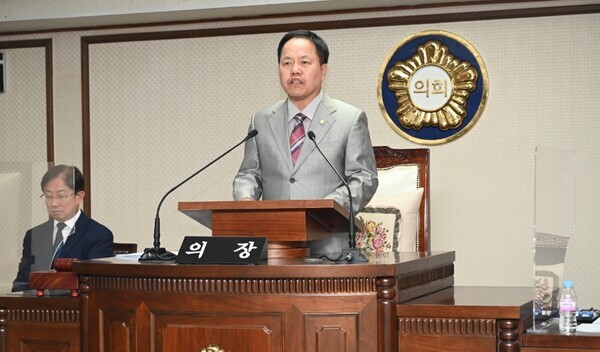 대전 중구의회는 1일 제25회 제1차 정례회 제1차 본회의를 개회하고, 오는 21일까지 21일간의 회기 일정에 돌입했다. / 대전 중구의회 제공