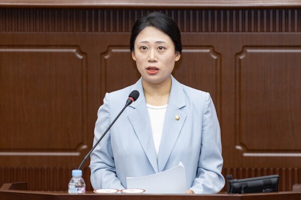 대전 서구의회는 7일 제276회 제1차 정례회 제1차 본회의에서 더불어민주당 서다운 의원이 5분 자유발언을 통해 드론 산업을 육성하고 드론 스포츠대회 개최를 추진할 것을 촉구했다고 밝혔다. / 대전 서구의회 제공
