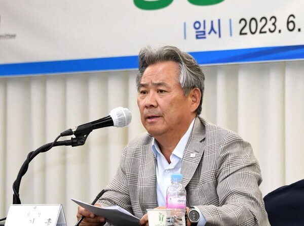 2027 충청권 하계세계대학경기대회(이하 하계U대회) 조직위원회 구성을 둘러싼 대한체육회와 문화체육관광부의 갈등이 진정되는 모양새다. (사진=이기흥 대한체육회장 / 대한체육회)