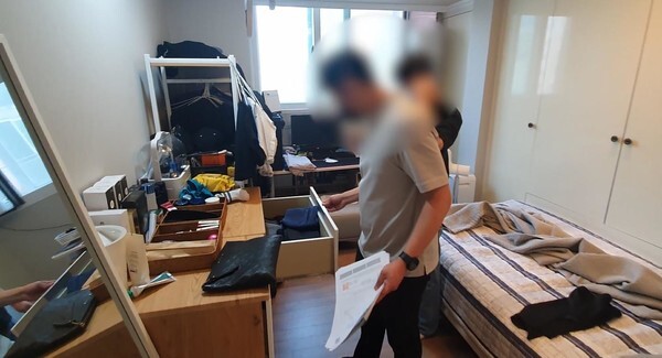 ‘반려견 사업 투자' 미끼로 1,600억대 폰지 사기 업체 압수 수색 현장 / 경기남부경찰청 제공
