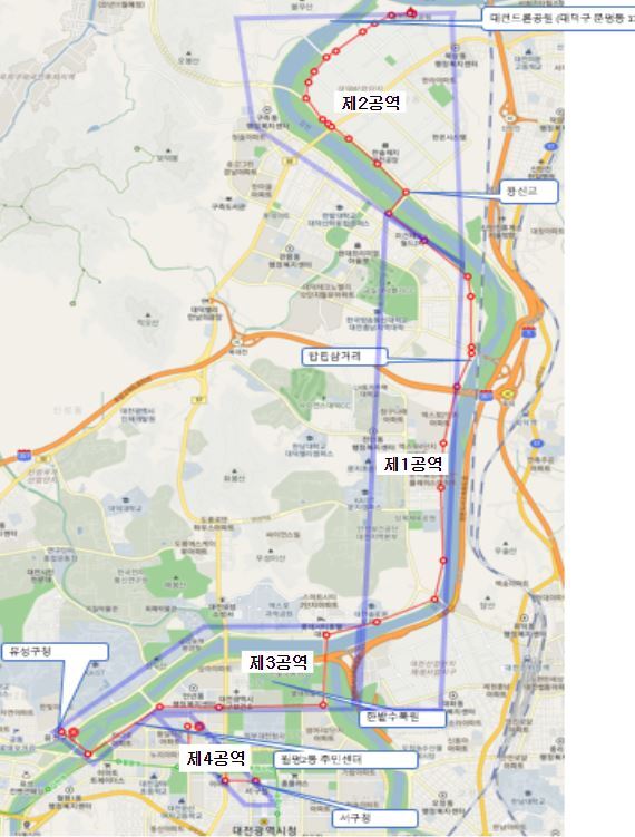 대전시가 30일 국토부에서 지정한 제2차 드론특별자유화구역에 최종 선정됐다. / 대전시 제공