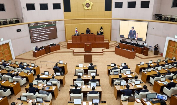 대전시의회가 18일 제273회 임시회 제3차 본회의를 열고 68건의 안건을 처리한 후 폐회했다. / 대전시의회 제공