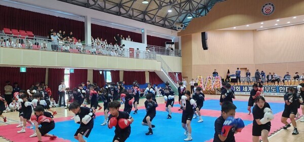 ​지난 6월 열린 세계경찰무도한마당대회