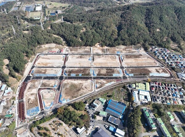 대전시는 지난 10월 말 '대덕 평촌지구 도시개발사업 1단계’ 공사를 완료했다고 8일 밝혔다. / 대전시 제공