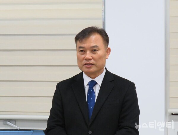더불어민주당 정기현 전 대전시의원이 30일 내년 총선에서 대전 유성을 출마를 공식 선언했다. / 뉴스티앤티