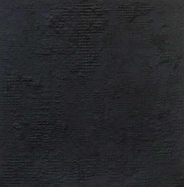 권의철, Traces of time, Mixed media on canvas, 52.0 x 52.0cm, 2022