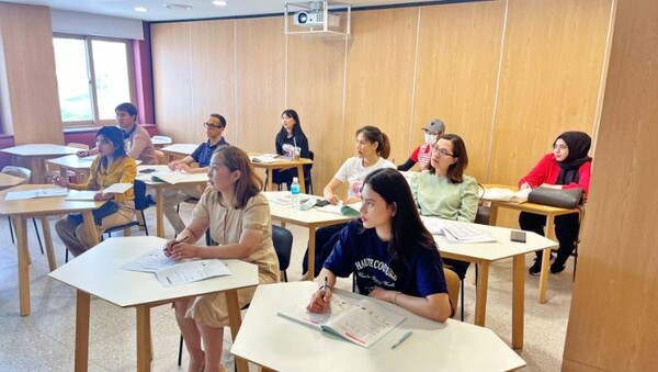 대전시 외국인주민 통합지원센터가 24일부터 외국인주민을 대상으로 한국어 교실을 연다. / 대전사회서비스원 제공