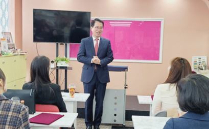 국민의힘 양홍규 대전 서구을 국회의원 예비후보가 여성 본연의 삶을 보장하는 '맘케어'를 공약했다. / 양홍규 예비후보 제공