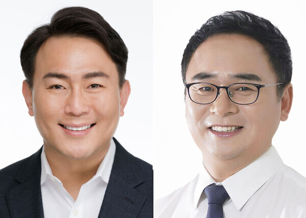 4·10 총선을 한 달여 앞두고 더불어민주당 대전 서구갑 경선 과정에서 컷오프된 예비후보들의 탈당이 잇따르고 있다. (사진=대전 서구갑 유지곤, 안필용 예비후보)