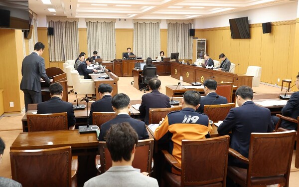 대전시의회 지역현안규제혁신특별위원회가 12일 제3차 회의를 갖고 주요 업무보고를 청취했다. / 대전시의회 제공