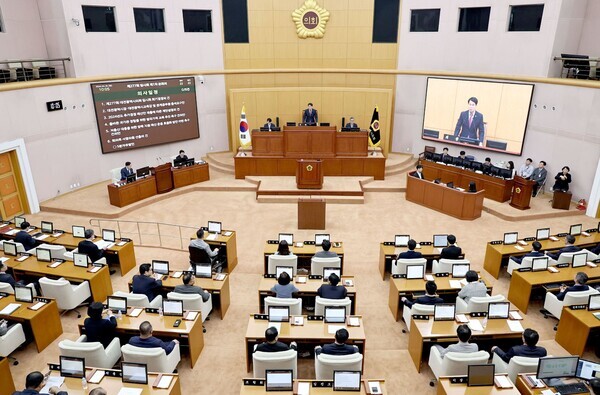 대전시의회가 30일 제277회 임시회를 개회하고 다음달 10일까지 의사일정에 돌입한다. / 대전시의회 제공