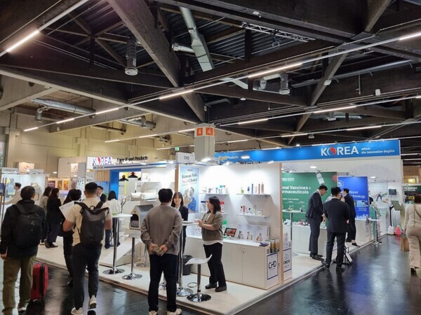 국제 펫 박람회 '인터주2024'(InterZoo2024) 현장(한국관 모습) / 펫산업연합회 제공