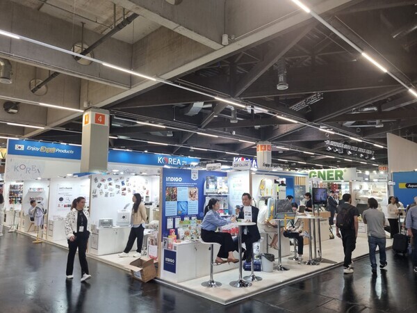 국제 펫 박람회 '인터주2024'(InterZoo2024) 현장(한국관 모습) / 펫산업연합회 제공