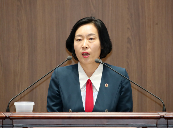 충남도의회는 24일 국민의힘 신순옥 의원이 제352회 정례회 제4차 본회의에서 5분 발언을 통해 '불법 마약류 근절을 위한 충남도의 선제 대응'을 촉구했다고 밝혔다. / 충남도의회 제공