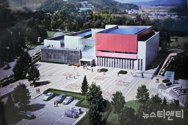 금산군 반다비 체육센터 조감도