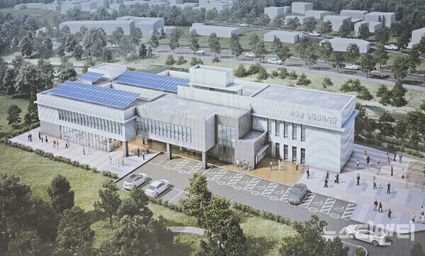 금산군 반다비 체육센터 조감도