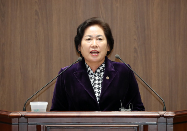 충남도의회는 4일 국민의힘 김옥수 의원이 제357회 임시회 제1차 본회의에서 5분 발언을 통해 충남도립박물관의 필요성을 강조하고, 건립 논의 시작을 요청했다고 밝혔다. / 충남도의회 제공