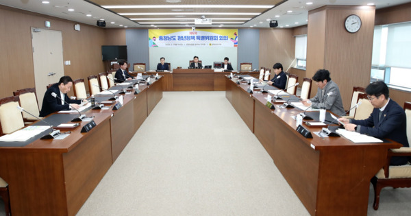 충남도의회는 17일 '충청남도 청년정책 특별위원회'가 제6차 회의를 개최하고, 2025년도 주요업무 추진 계획을 청취했다고 밝혔다. / 충남도의회 제공