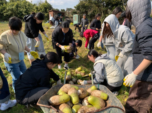목도나루학교는 지난 6일부터 13일까지 7박 8일간 입학 후 스스로 배울 수 있는 사람으로 거듭나기 위해 자신을 성찰하고 1년을 어떻게 보낼지 계획하는 교육과정으로 ‘시작을 위한 제주 여행’을 마무리했다고 밝혔다. / 충북교육청 제공