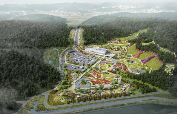 안면도 지방정원 조감도 / 정광섭 부의장 제공