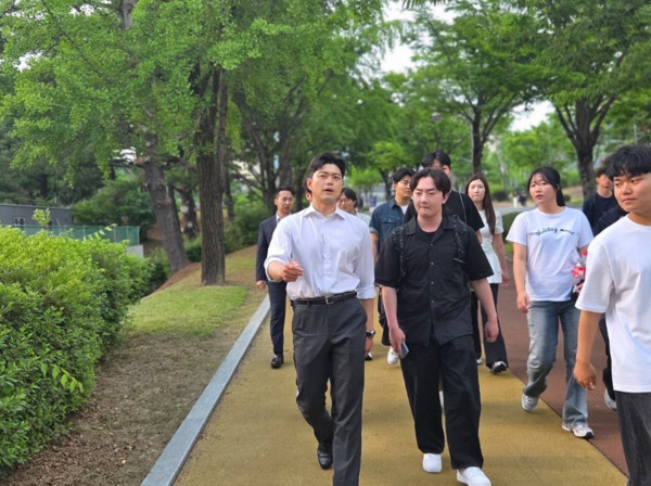 김용태 국민의힘 비상대책위원장이 김문수 후보 지지를 호소하기 위해 대전을 방문했다. / 국민의힘 대전시당 제공