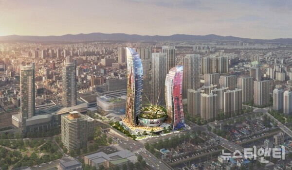 대전역세권 조감도 / 대전 동구 제공