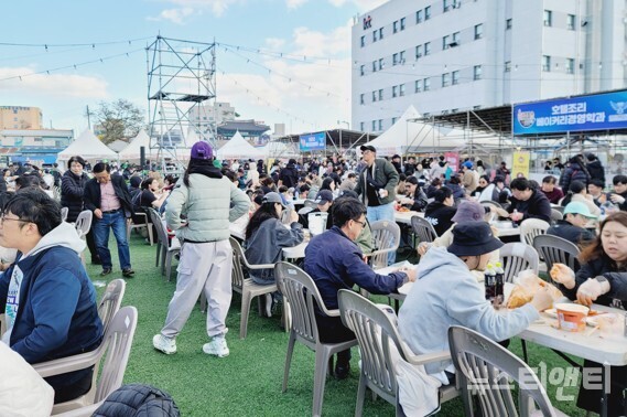 ‘2025 홍성글로벌바비큐페스티벌’ 현장 / 청운대학교 제공