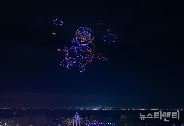 2025 당진 삽교호 드론 라이트 쇼 현장 / 당진시 제공