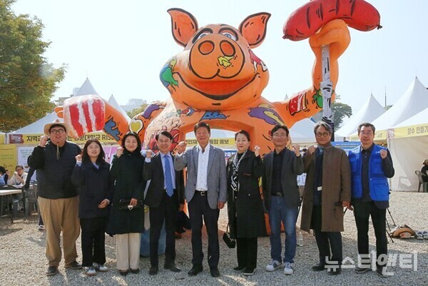 ‘2025 홍성글로벌바비큐페스티벌’ 현장 / 청운대학교 제공