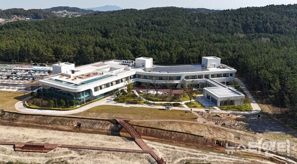 개관식을 앞둔 태안해양치유센터 전경 / 태안군 제공