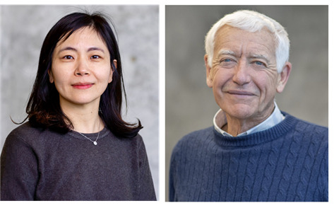 유정수 교수(왼쪽)와 피터 존스(Peter A. Jones) 교수(오른쪽)