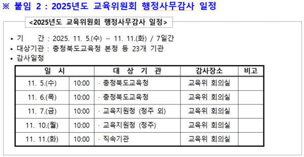 충북도의회 제공